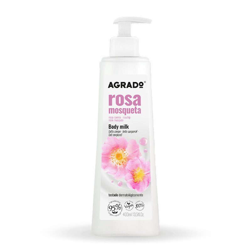 AGRADO ROSEHIP BODY MILK 400ML