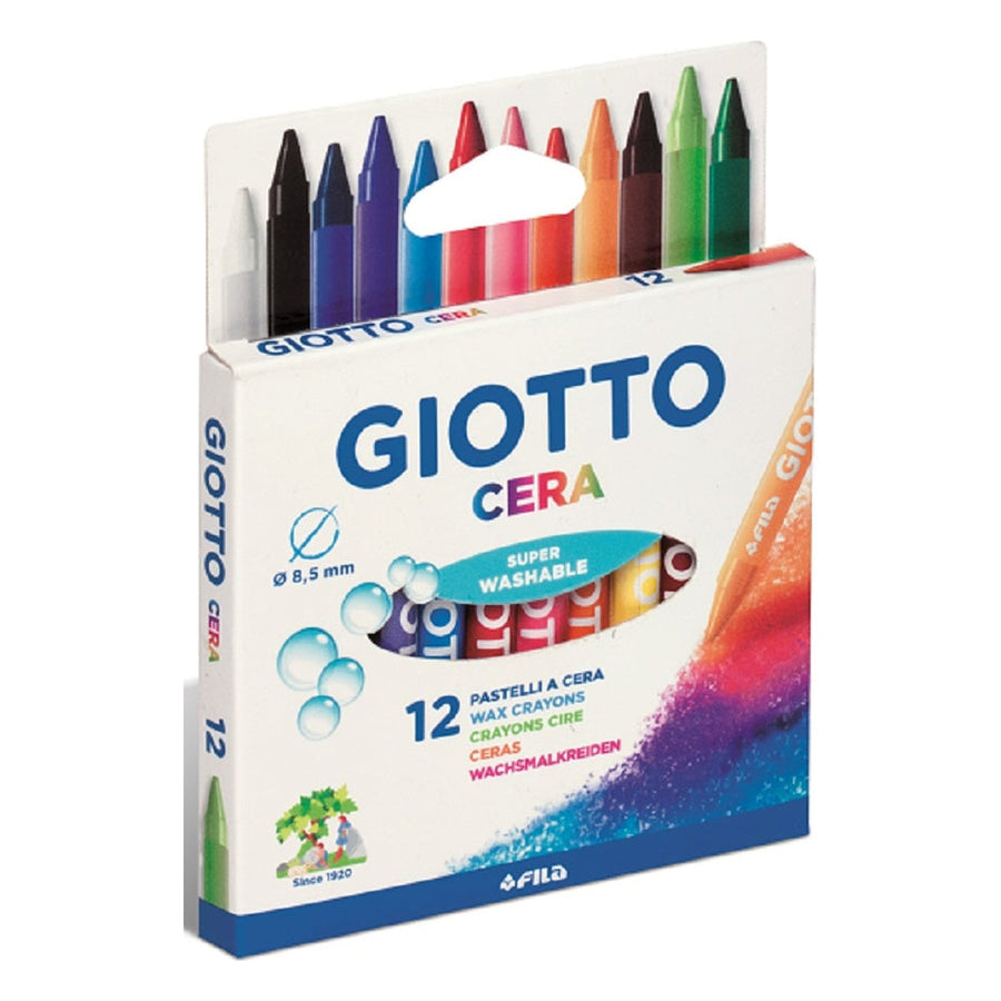 GIOTTO PASTELLI A CERA X12