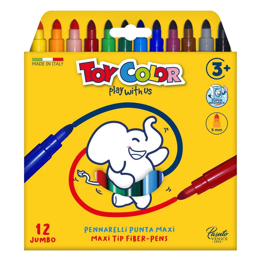 TOY COLOR JUMBO PENNARELLI X12
