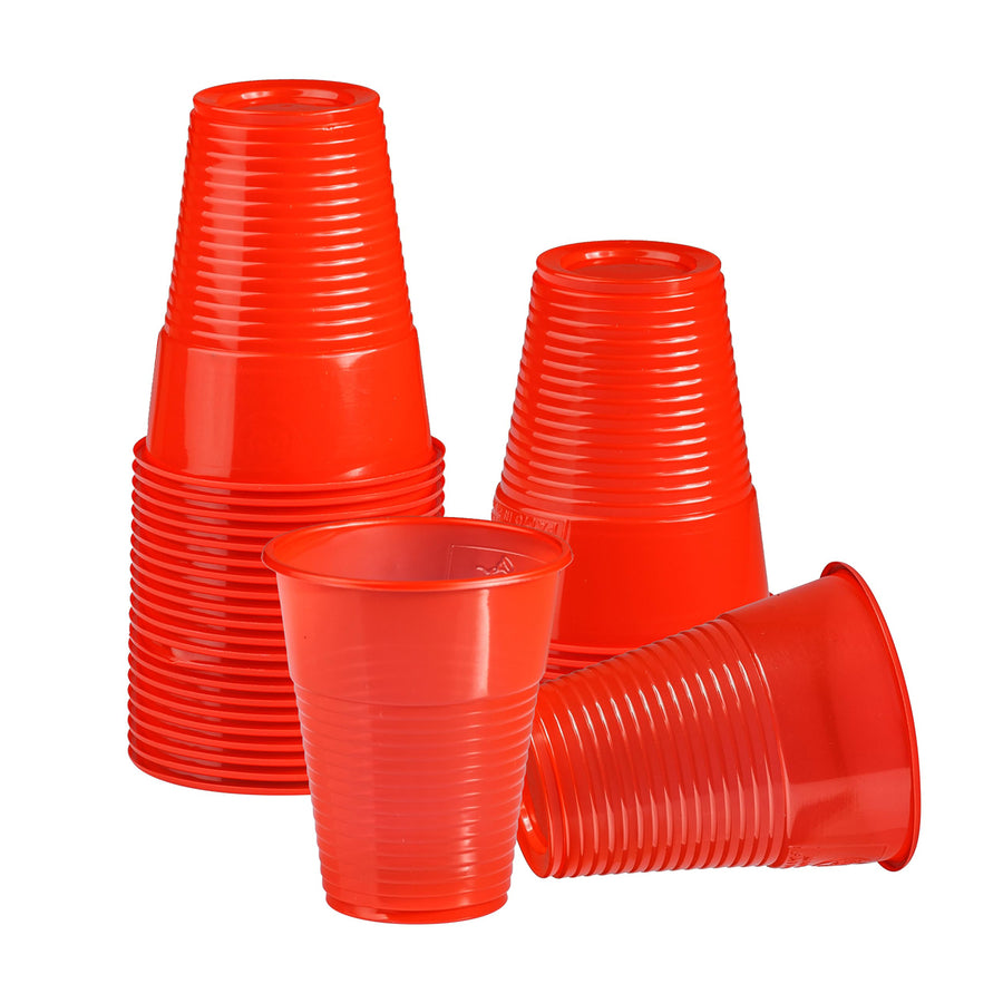 RED WATER GLASSES X50PCS