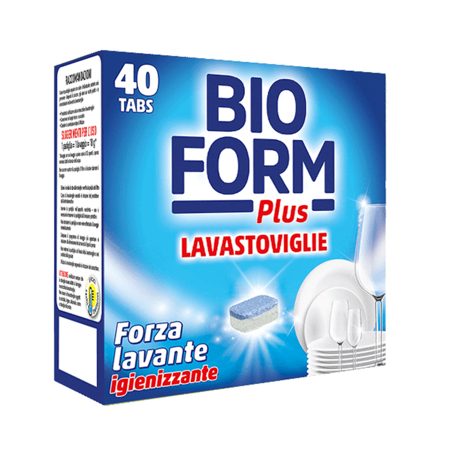 BIO FORM GESCHIRRSPÜLER-TASCHEN X40
