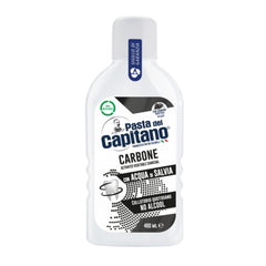 CAPTAIN MOUTHWASH 400ML CHARCOAL