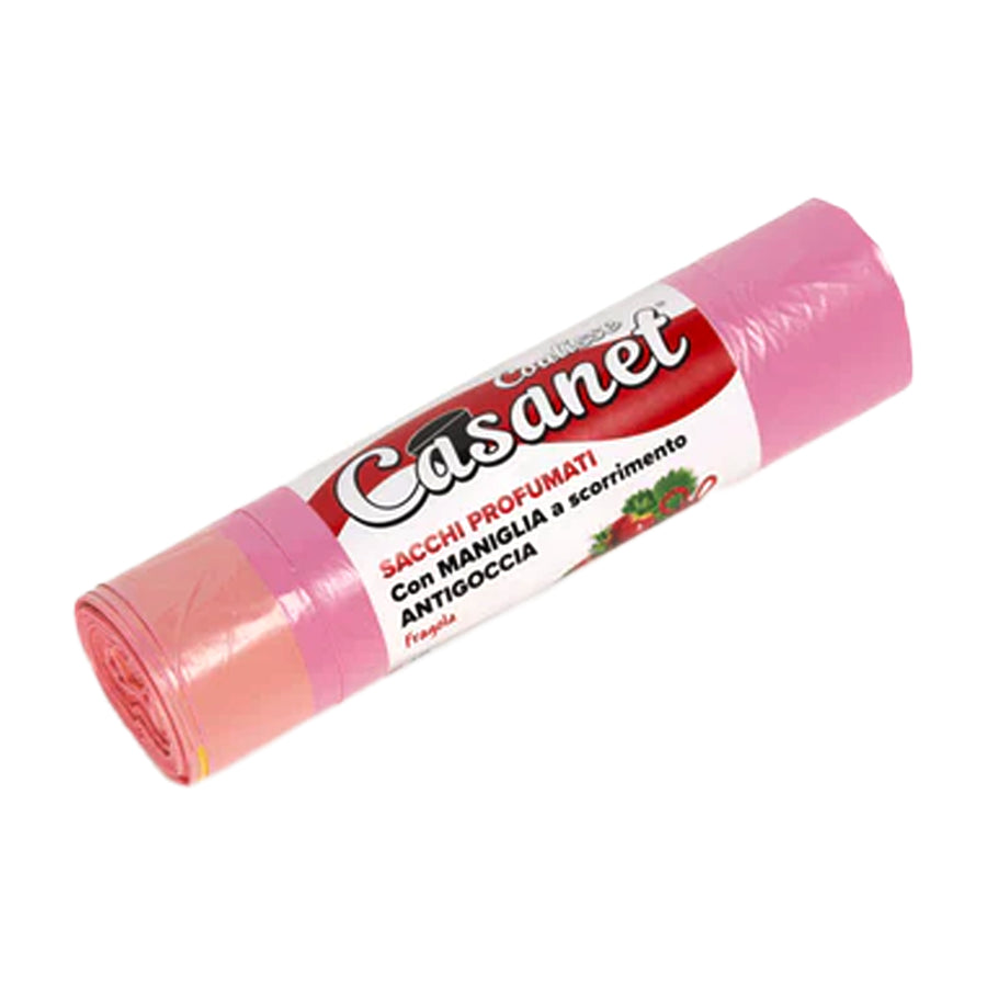 CASANET SCENTED BAGS 55X65 STRAWBERRY