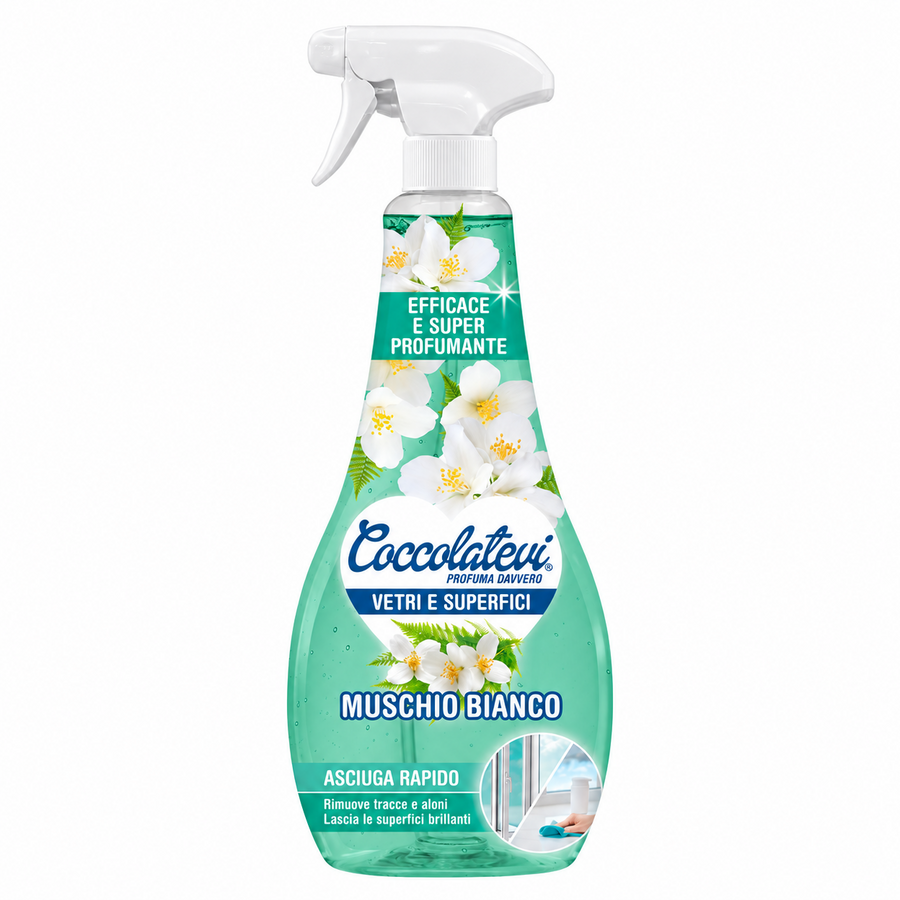 COCCOLATEVI MULTIUSO VETRI 650ML MUSCHIO BIANCO