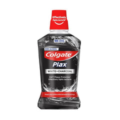 COLGATE MOUTHWASH 500ML PLAX CHARCOAL