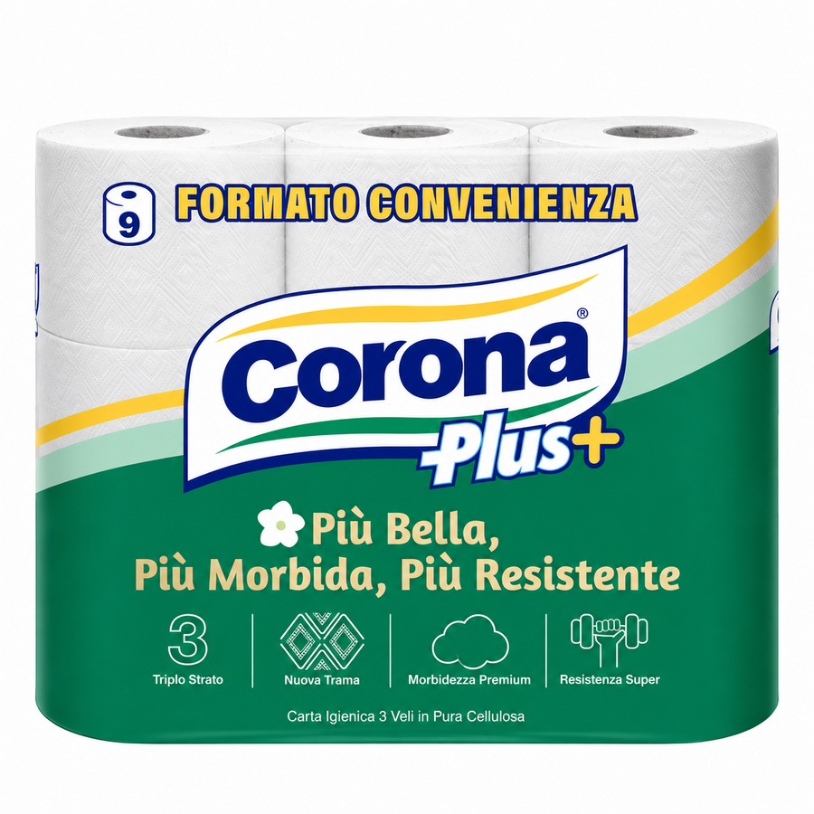 CORONA PLUS HYGIENISCH X9