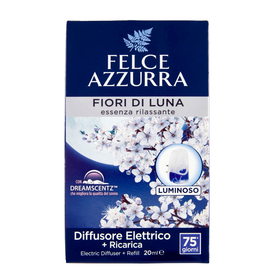 BLUE FERN DIFFUSER COMPLETE+RIC MOON FLOWERS
