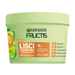 FRUCTIS MASK 370ML SMOOTH KERATIN