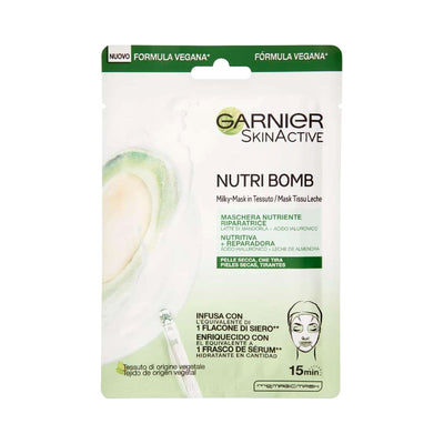 GARNIER SKINACTIVE NUTRI BOMB FACE MASK FOR DRY SKIN