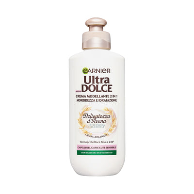GARNIER ULTRA DOUX OAT DELICACY 2-IN-1 STYLING CREAM 200 ML