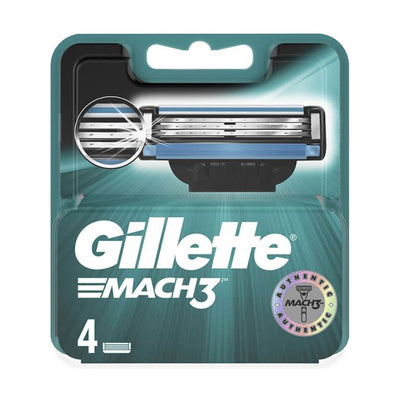 Gillette Mach3 Nachfüllpatronen x4