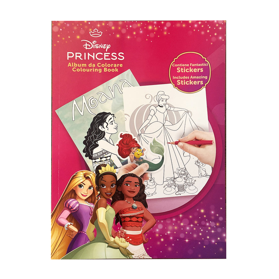 COLOURING BOOK PRINCIPESSE