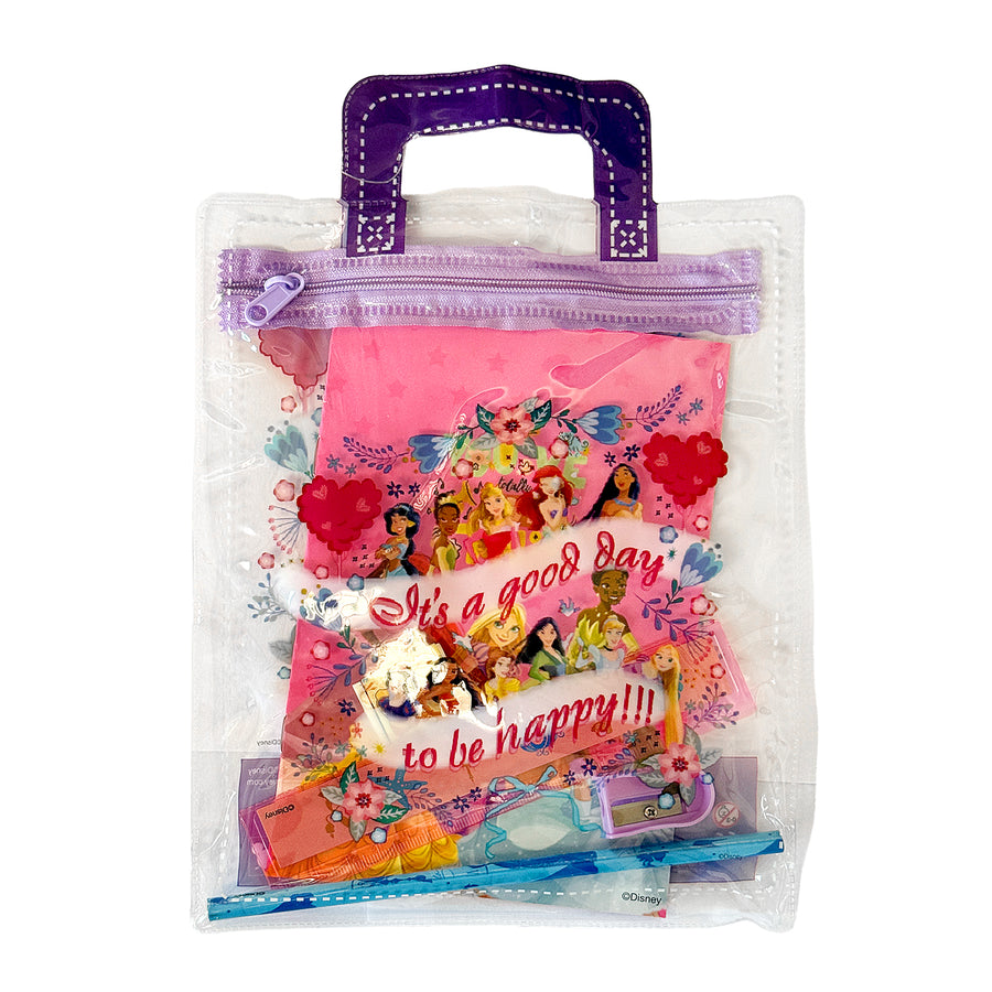 SET CANCELLERIA IN BUSTA PVC PRINCIPESSA