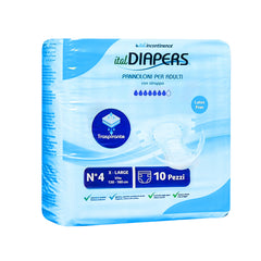 ITALPAD TEAR-OFF DIAPERS XL 10PCS