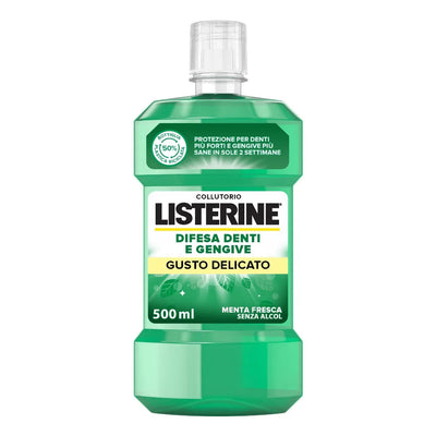 LISTERINE MOUTHWASH 500ML D&G DELICATE FLAVOR