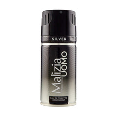MALIZIA DEO SPRAY 150ML SILVER