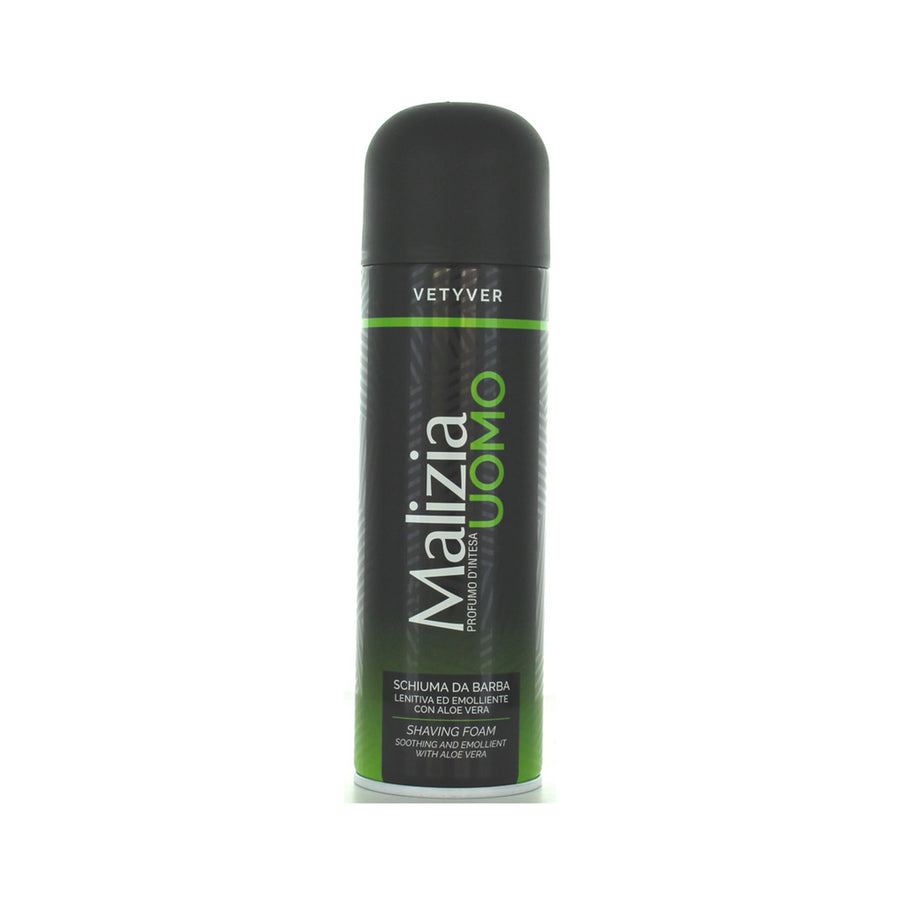 MALIZIA SHAVING FOAM 300ML VETYVER