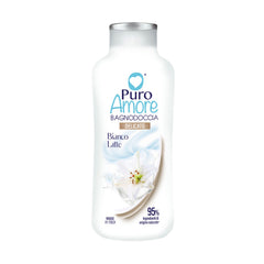 PURO AMORE BAGNODOCCIA 650 ML BIANCO LATTE