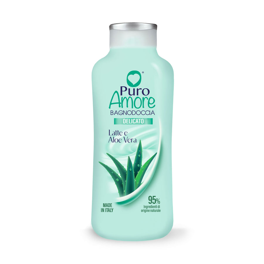 PURE LOVE SHOWER GEL 650 ML MILK AND ALOE