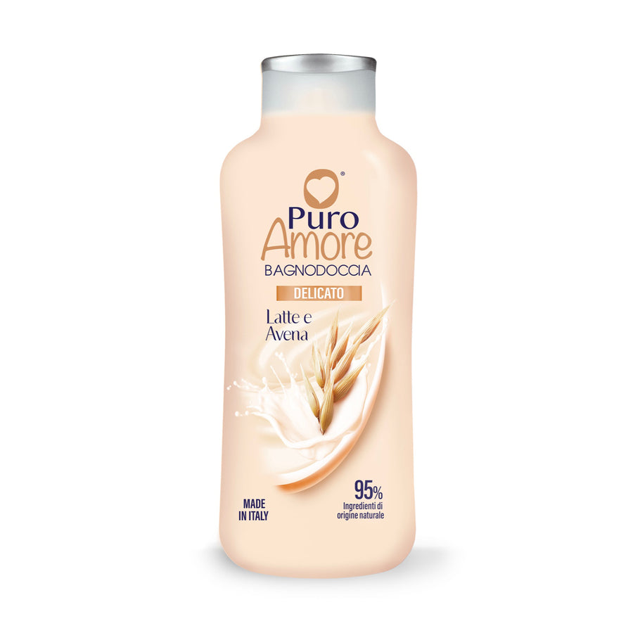 PURE LOVE SHOWER GEL 650 ML MILK AND OAT DELICATE