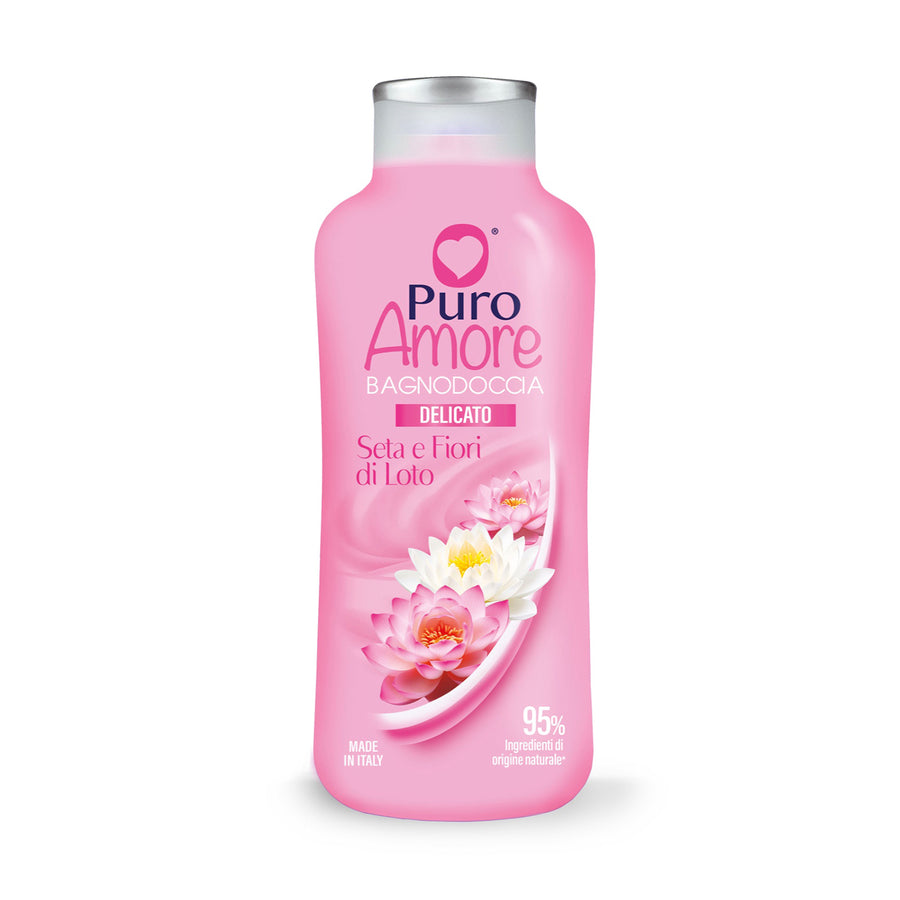 PURO AMORE DUSCHGEL 650 ML SEIDE & LOTUSBLÜTE