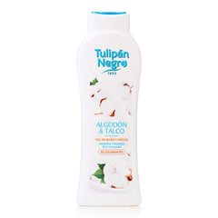 TULIPAN NEGRO BAGNOSCHIUMA 650ML ALGODON Y TALCO