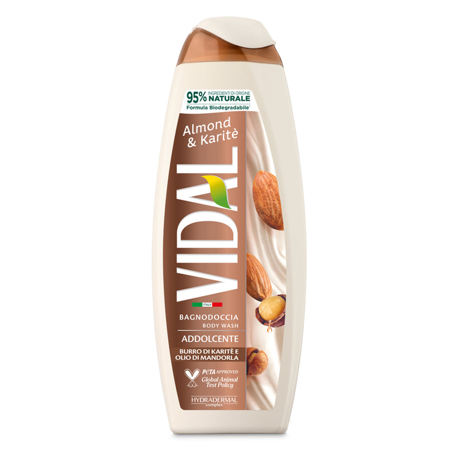 VIDAL FOAM BATH 500ML ALMOND AND SHEA