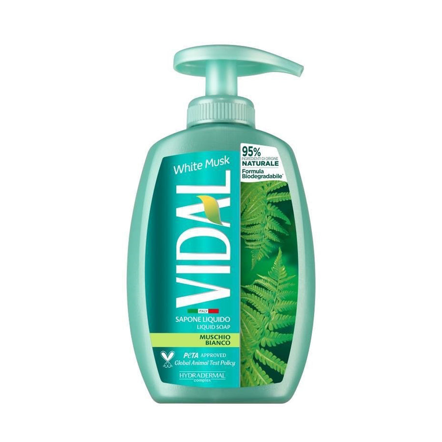 VIDAL SAPONE 300ML WHITE MUSK