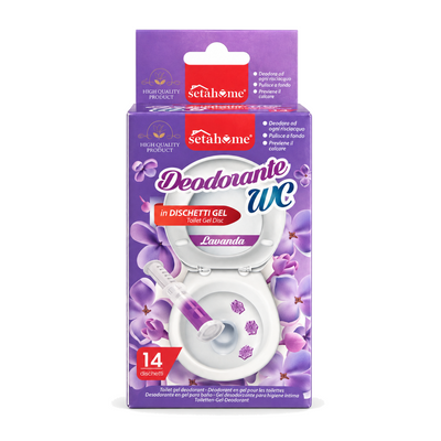 SETABLU DEO WC IN DISCHETTI GEL X6 LAVANDA