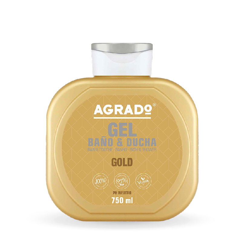 AGRADO GEL BAGNO GOLD 750ML