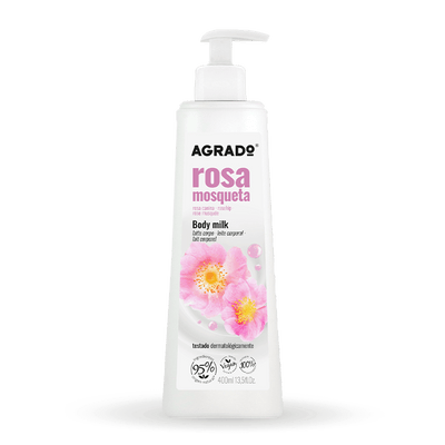 AGRADO BODY MILK ROSA MOSQUETA 400ML