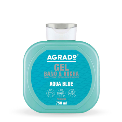 AGRADO GEL BAGNO AQUA BLUE 750ML