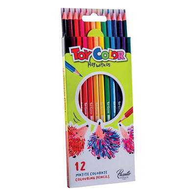 TOY COLOR MATITE COLORATE ESAGONALI X12