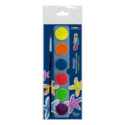 TOY COLOR STRINGA ACQUERELLI X6 FLUO