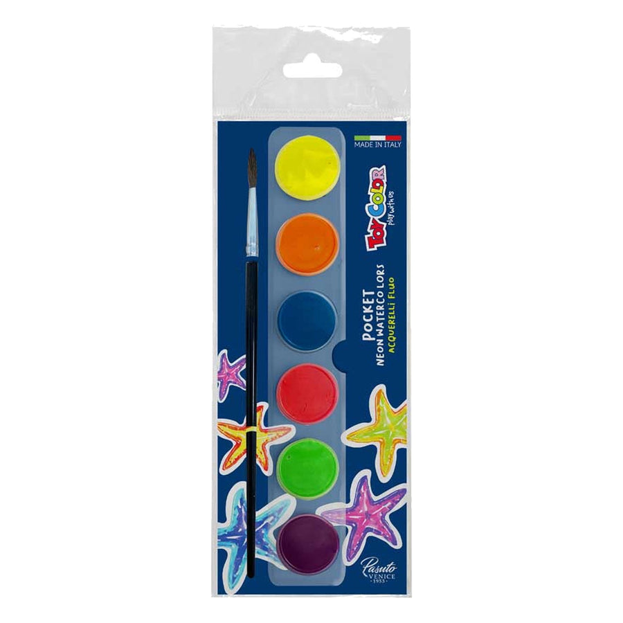 TOY COLOR STRINGA ACQUERELLI X6 FLUO