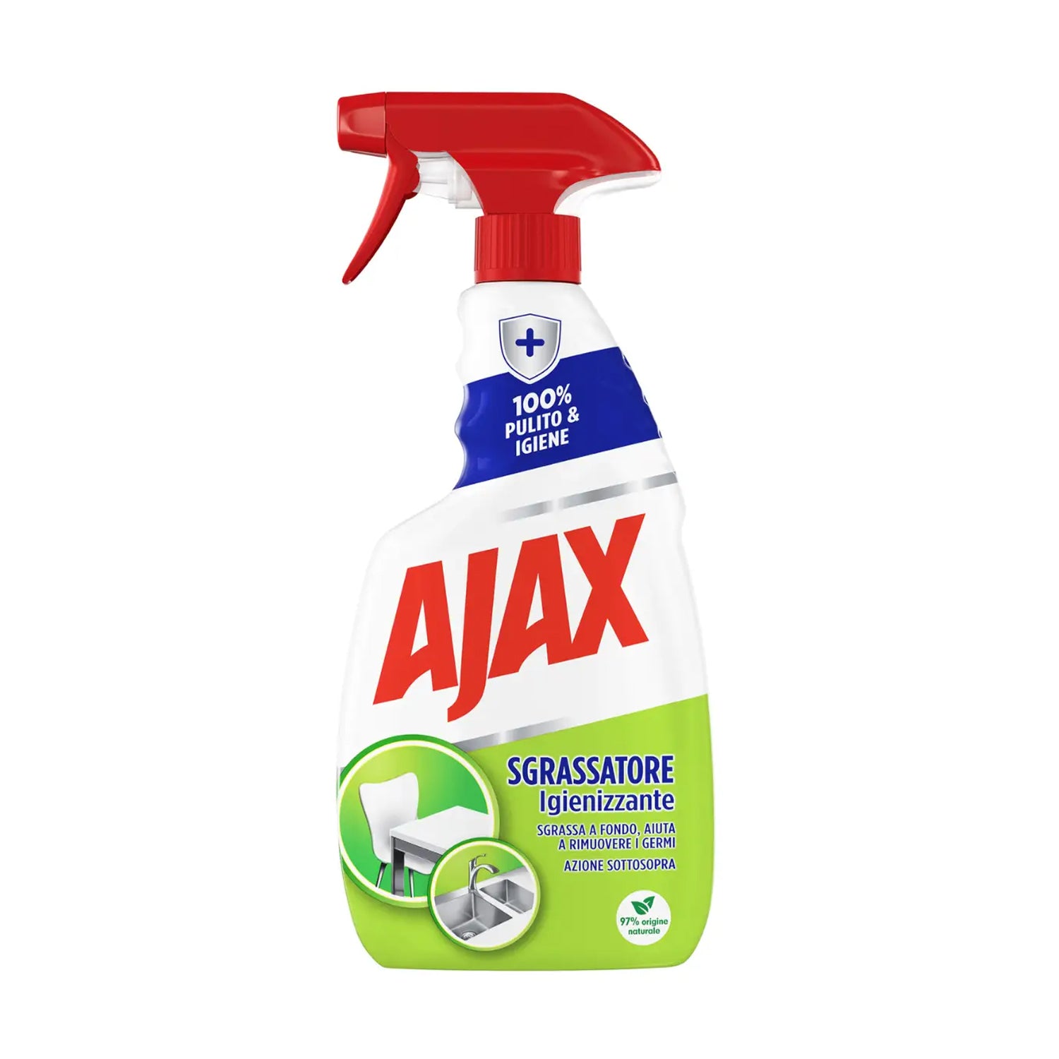 AJAX DEGREASER 600ML SANITIZING