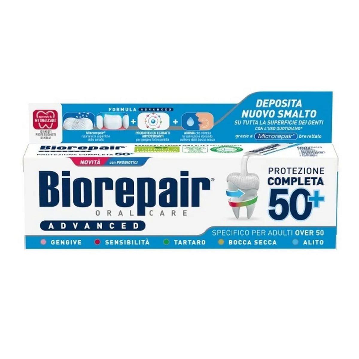 BIOREPAIR TOOTHPASTE 75ML COMPLETE PROTECTION 50+ 