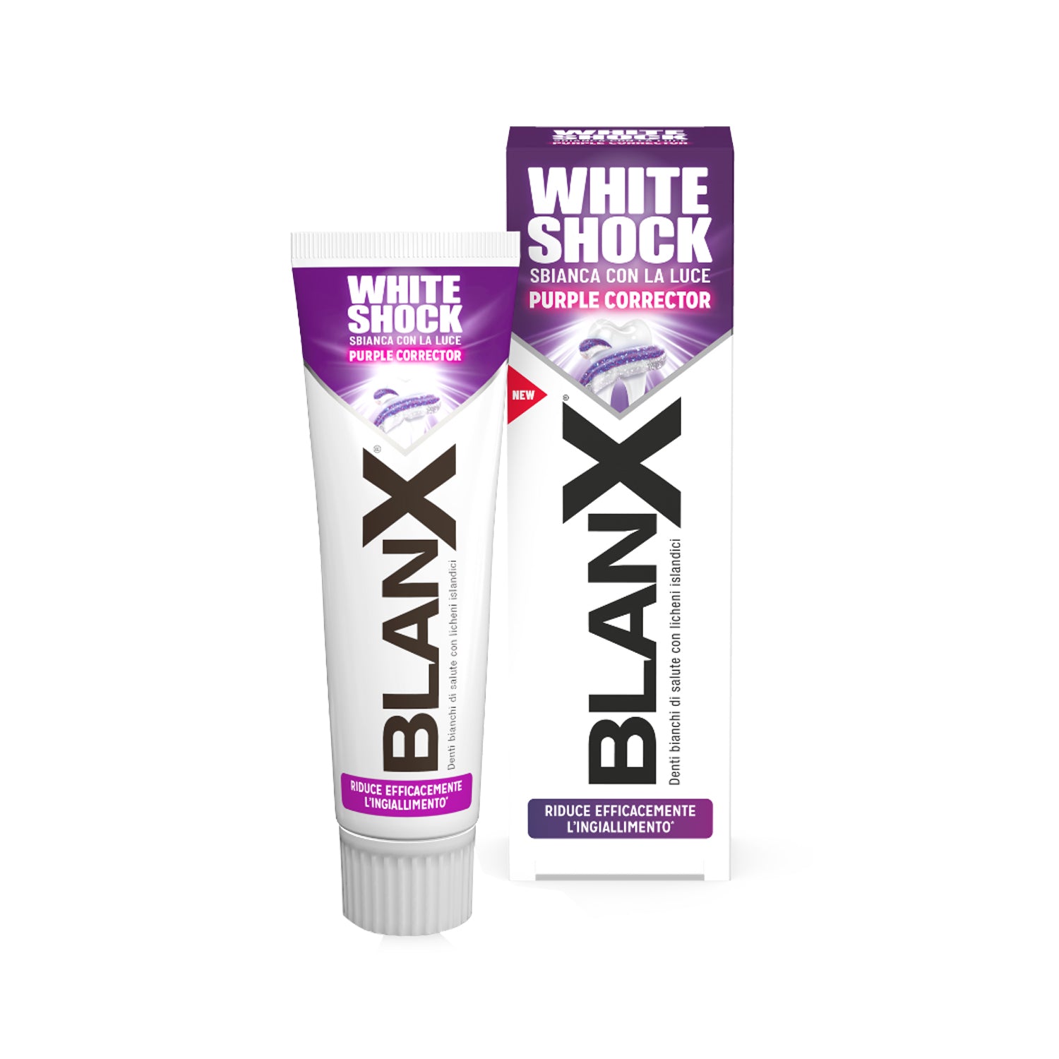 BLANX TOOTHPASTE 75ML BICOLOR PURPLE