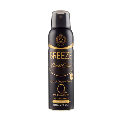 BREEZE DEO SPRAY 150ML BLACK OUD