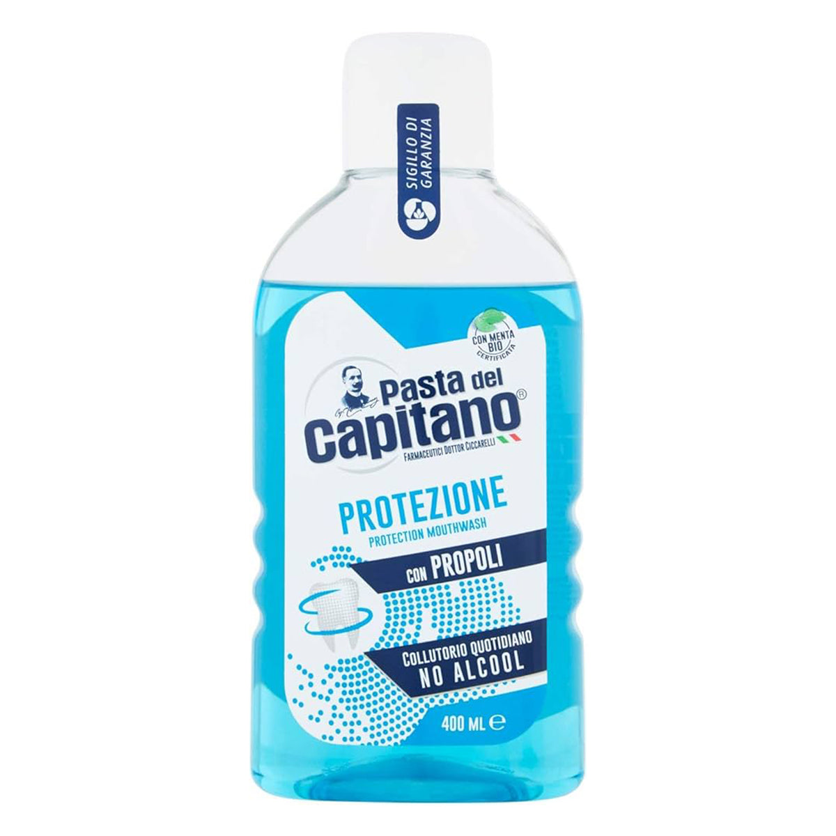 CAPTAIN MOUTHWASH 400ML PROTECTION