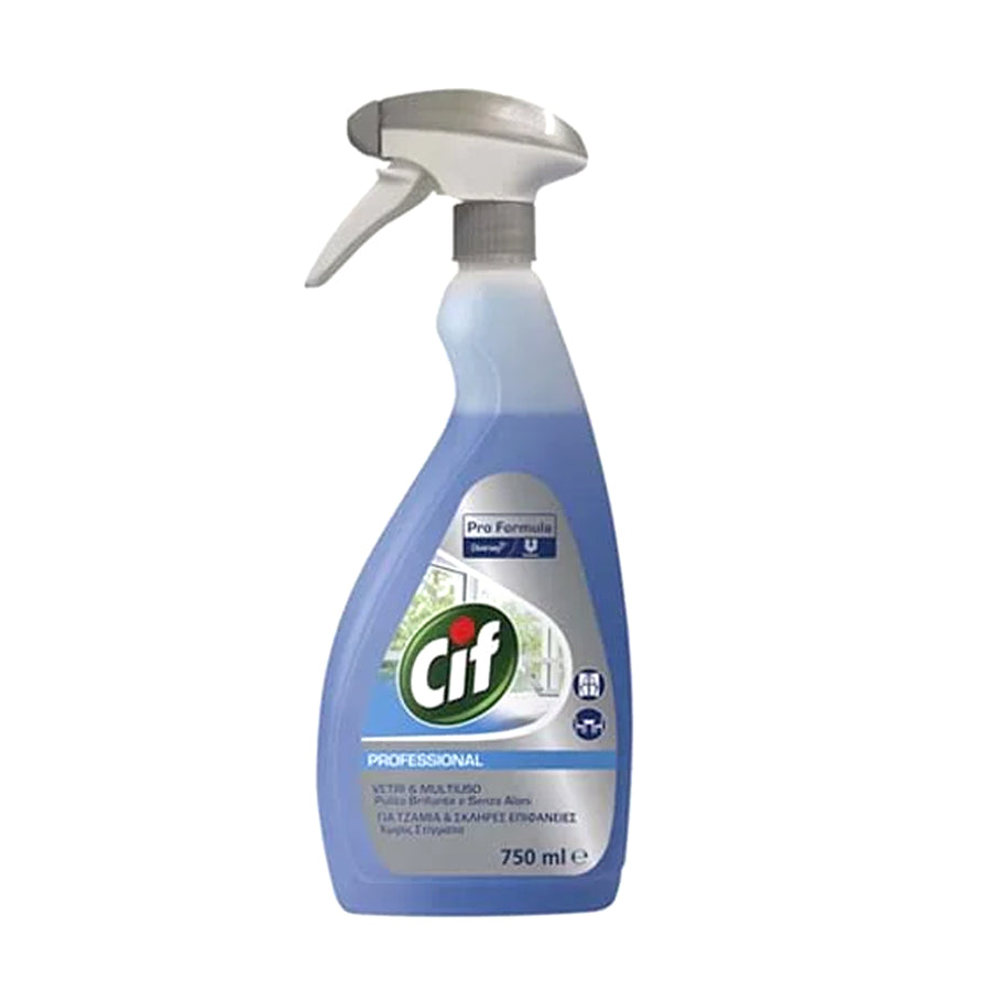 CIF PROFESSIONAL GLASS CLEANER 750ML