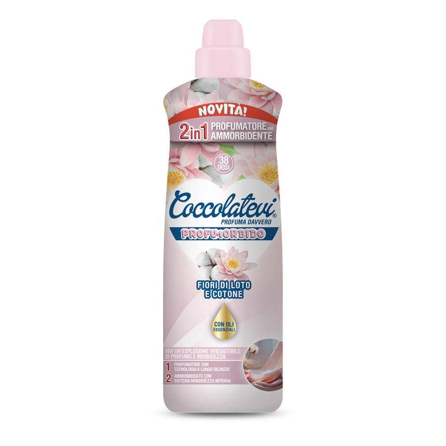 Verwöhnen Sie sich Weichspüler 2in1 Lotusblüte & Baumwolle 760ml