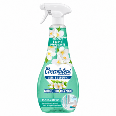 COCCOLATEVI MULTIUSO VETRI 650ML MUSCHIO BIANCO