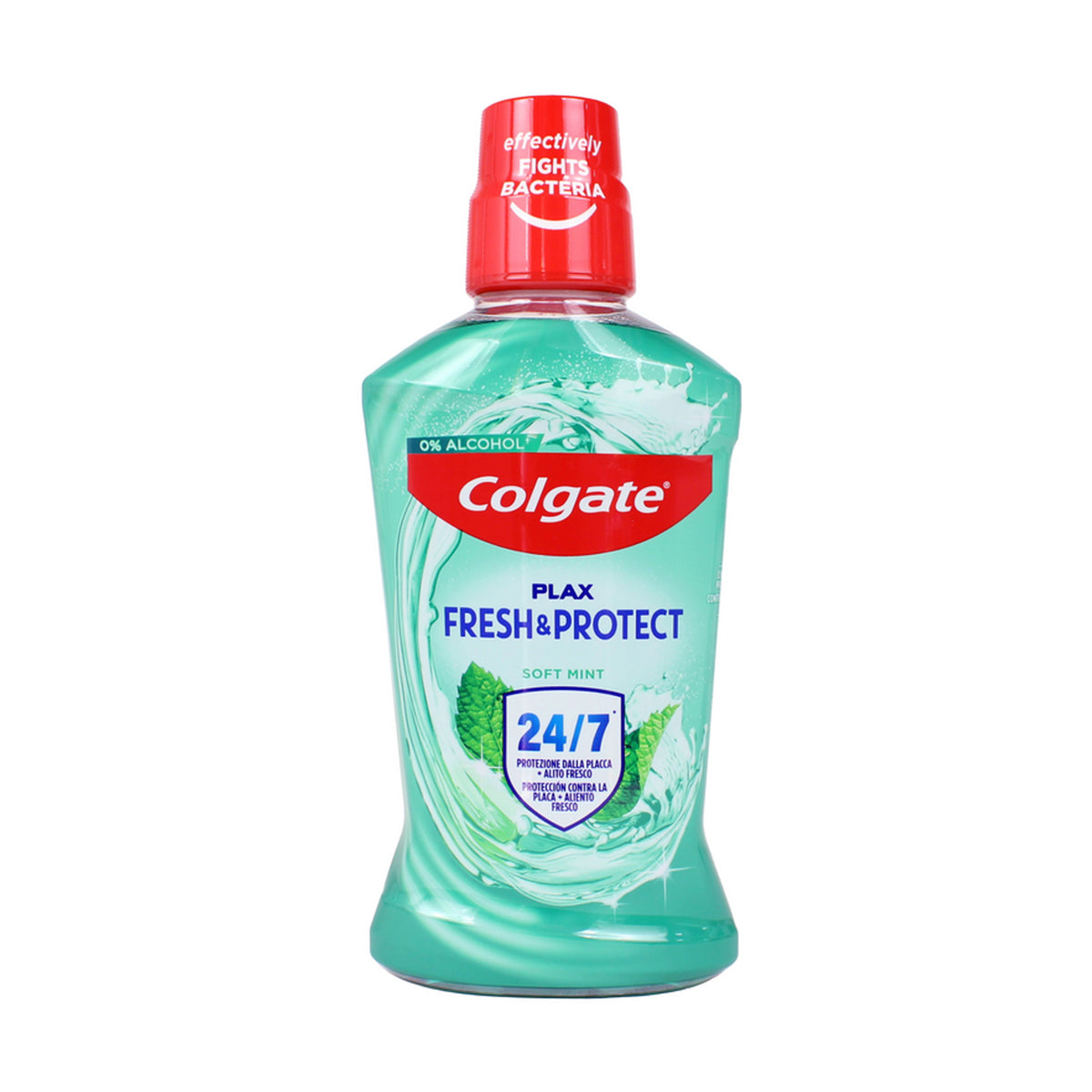 COLGATE MOUTHWASH 500ML PLAX SOFT MINT 