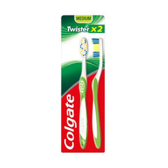 COLGATE TWISTER MITTLERE ZAHNBÜRSTE X2