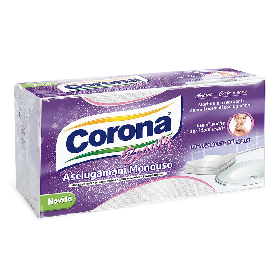 CORONA DISPOSABLE HAND TOWELS 68X34