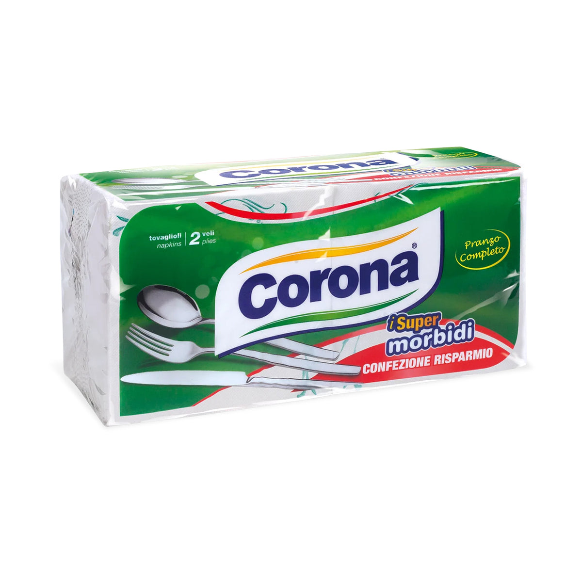 CORONA TOVAGLIOLI SUPER MORBIDI 2VELI