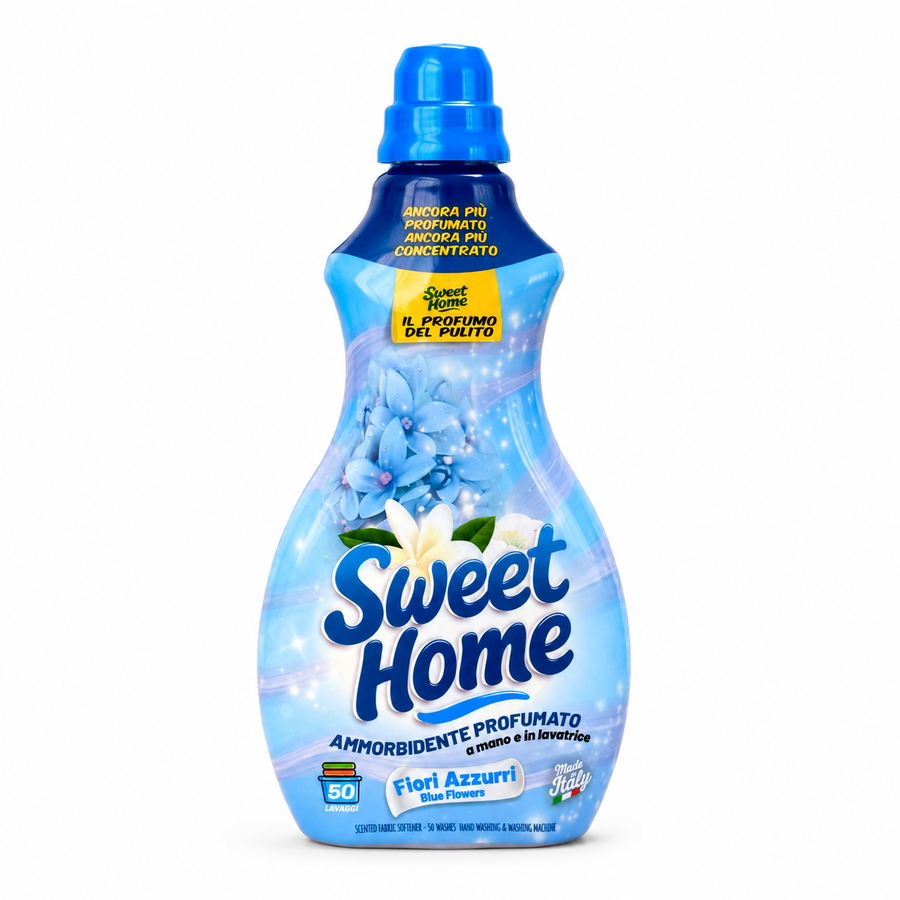 SWEET HOME AMMORBIDENTE 50 LAVAGGI FIORI AZZURRI
