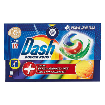 DASH PODS X19 EXTRA-HYGIENIC COLOUR