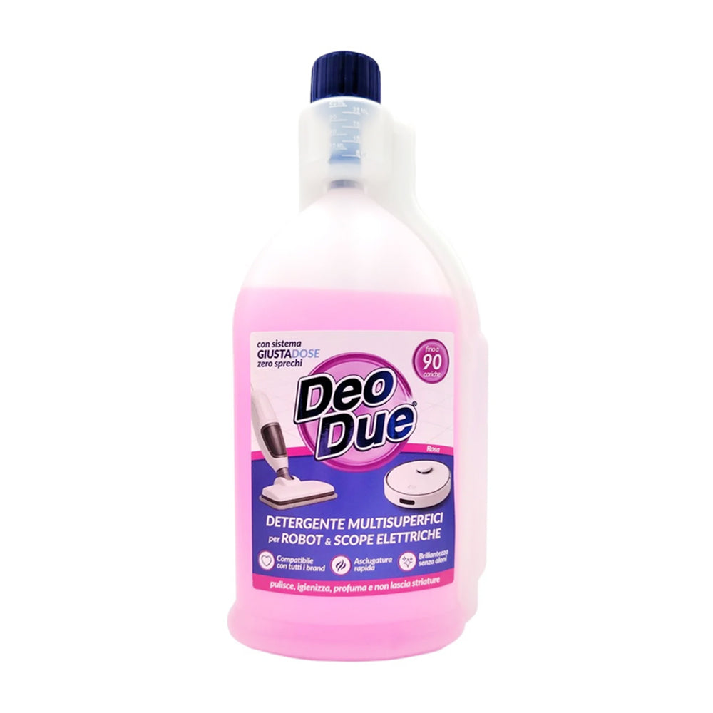 DEO DUE PAVIMENTI PER ROBOT E SCOPE ROSA 900ML